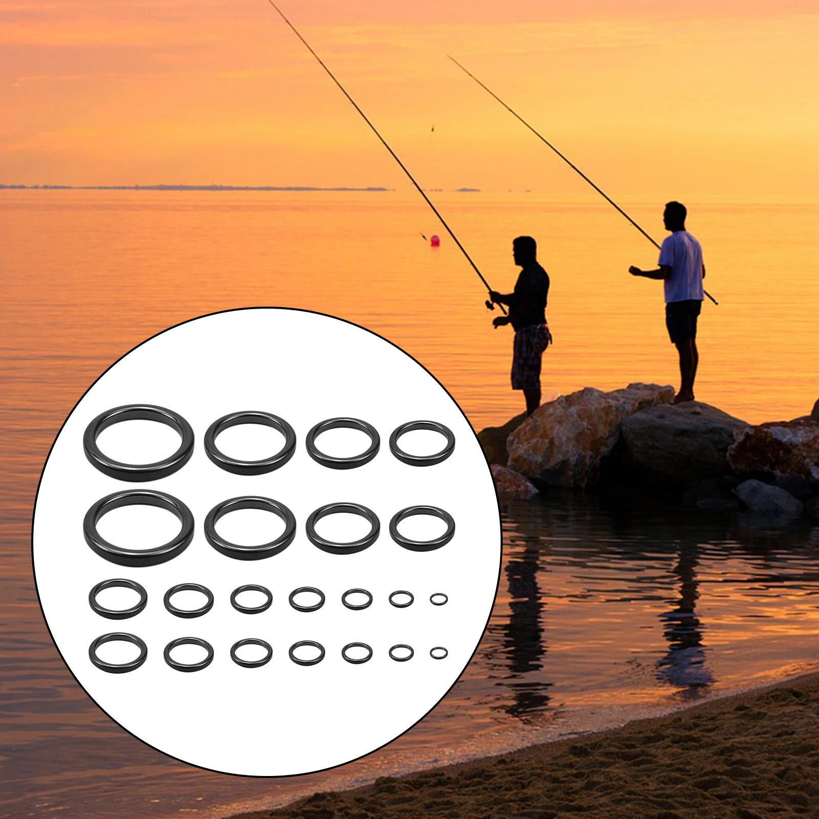 Fishing Rod Tip Replacement - Fishing Rod Guides Ceramic Repair Kit