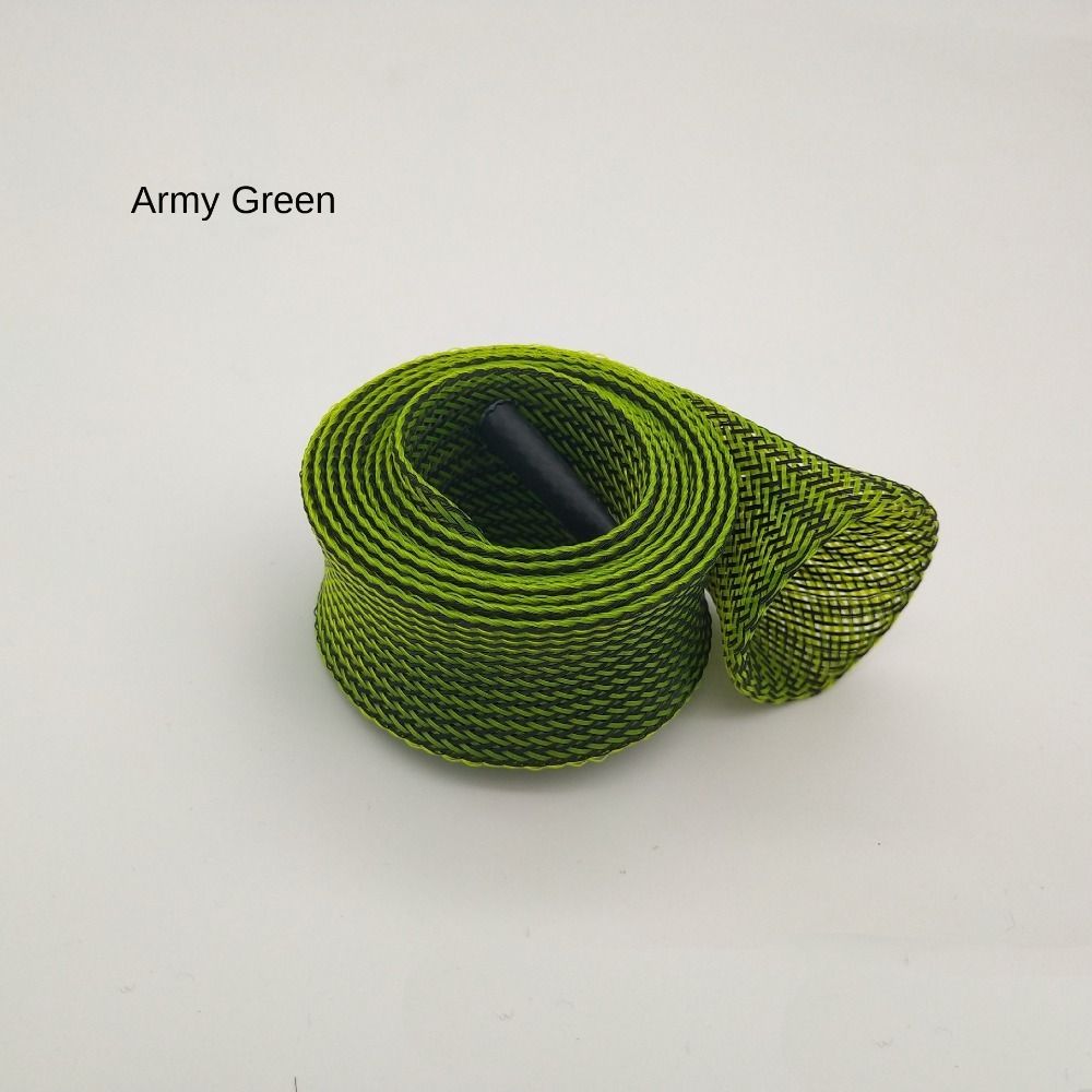 Fishing Rod Spinning - Braided Mesh Pole Sock Braided Mesh