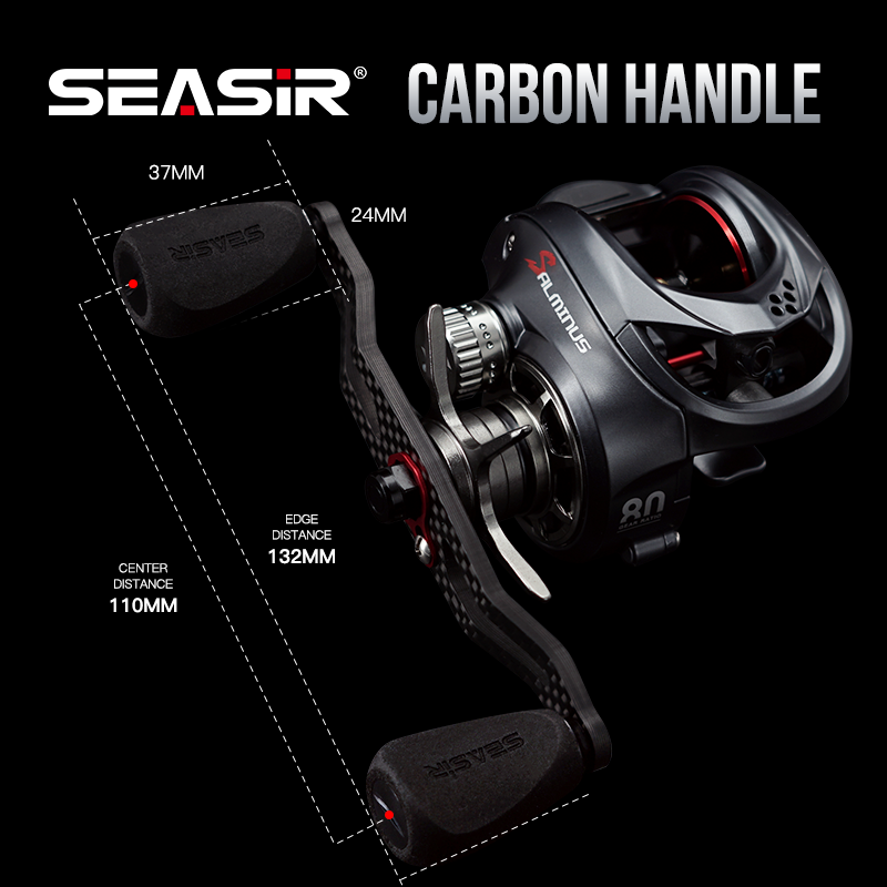 Abu Garcia Reel Max - Seasir Salminus Baitcasting Reel Metal Aluminum