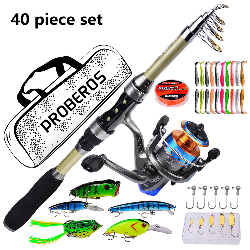 40 Piece Set of New Sea Rods,  - Fishing Rod Fly review and price