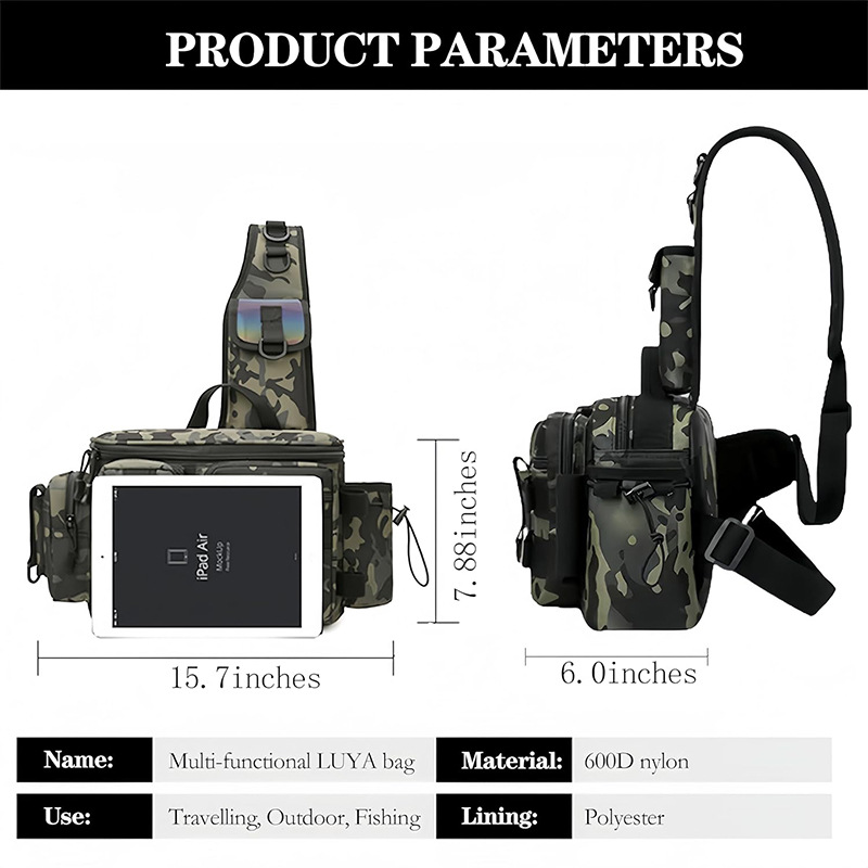 New Fishing Tackle Backpack Lu - Fishing Rod Fly review and price