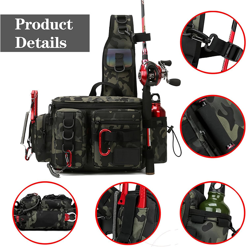 New Fishing Tackle Backpack Lu - Fishing Rod Fly review and price