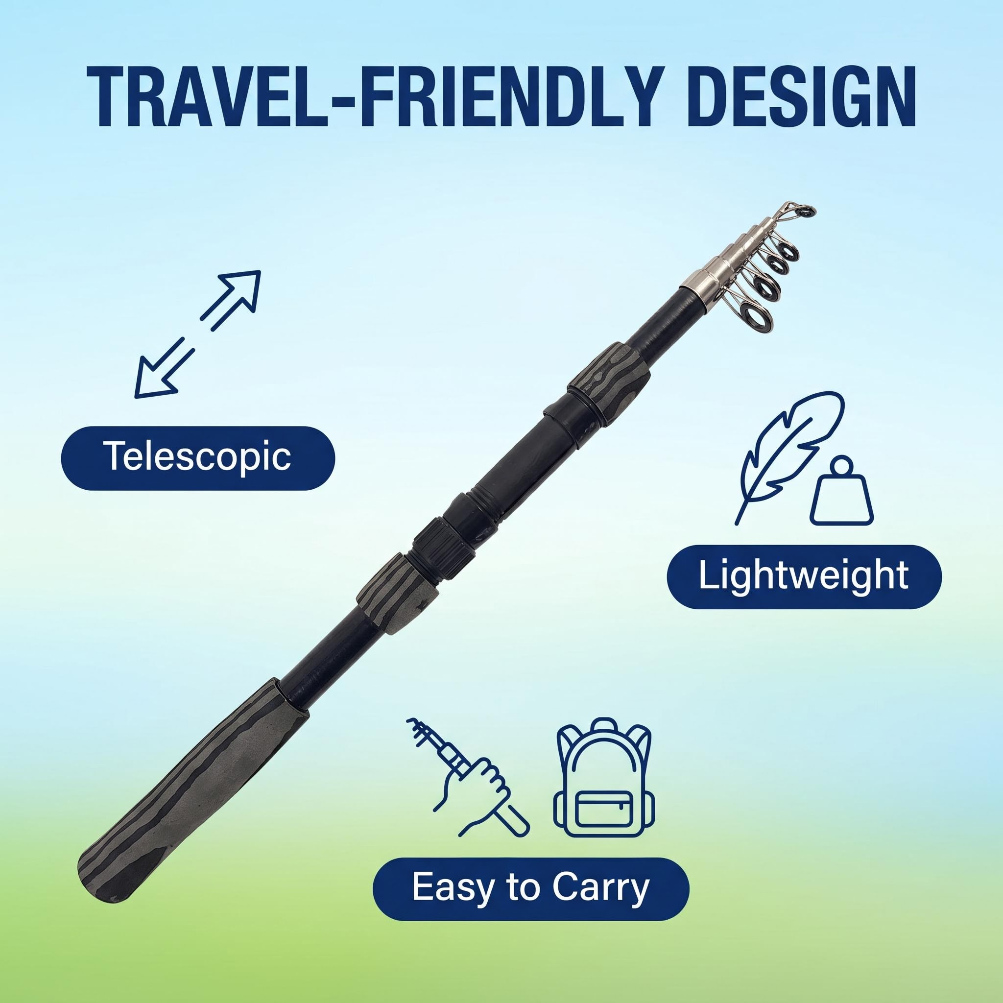 Portable Telescopic Fishing Ro - Fishing Rod Building Kit review and price