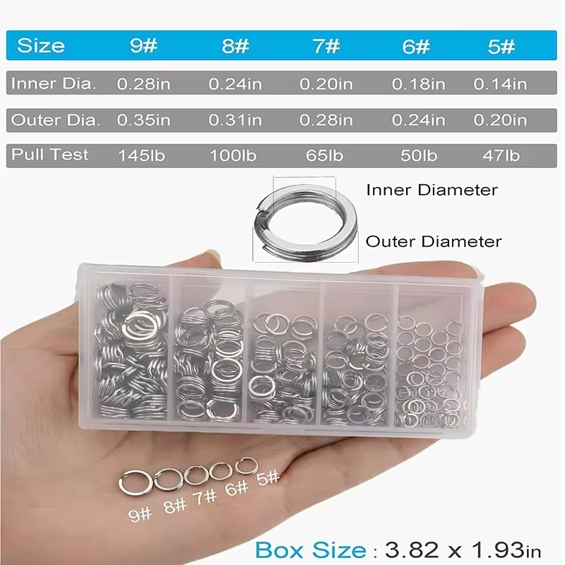 5 Size Stainless Steel Fishing - Fishing Rod Case review and price