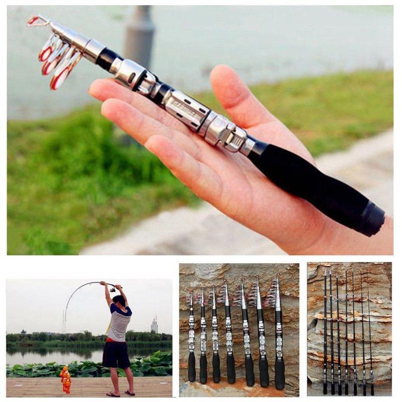 1.0m Super Hard Mini Telescopi - Fishing Rod Casting review and price